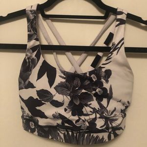 Lululemon Floral Energy Bra